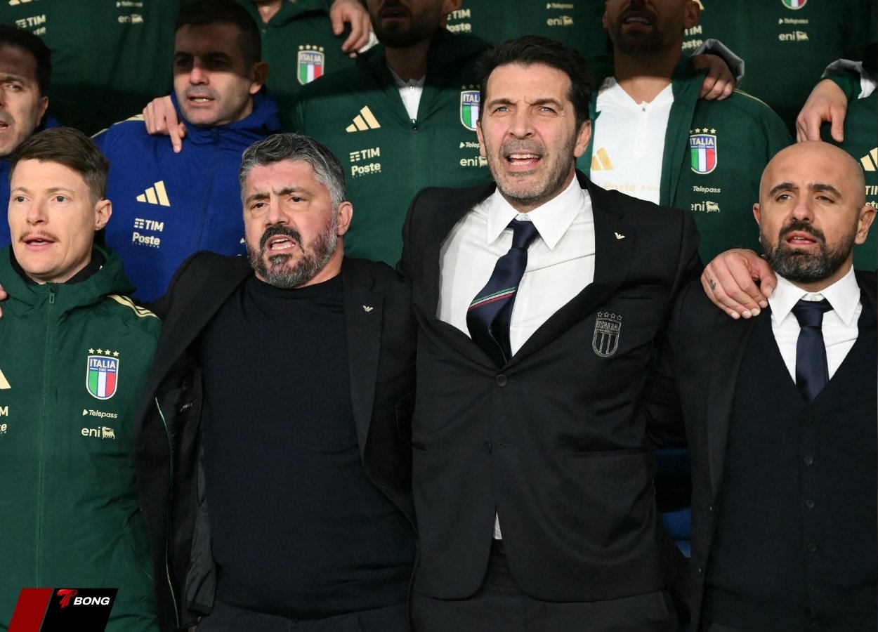 Gattuso và Buffon chia tay ĐT Italia sau thảm họa 2026